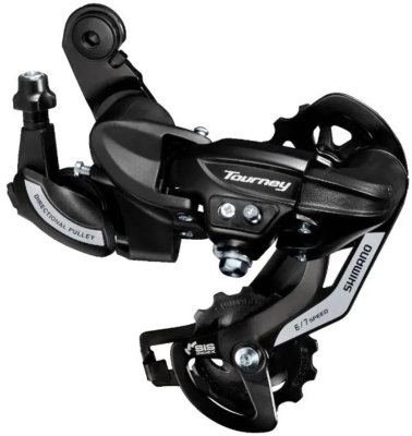 Перемикач Shimano задній Tourney 6/7шв RD-TY500, чорний