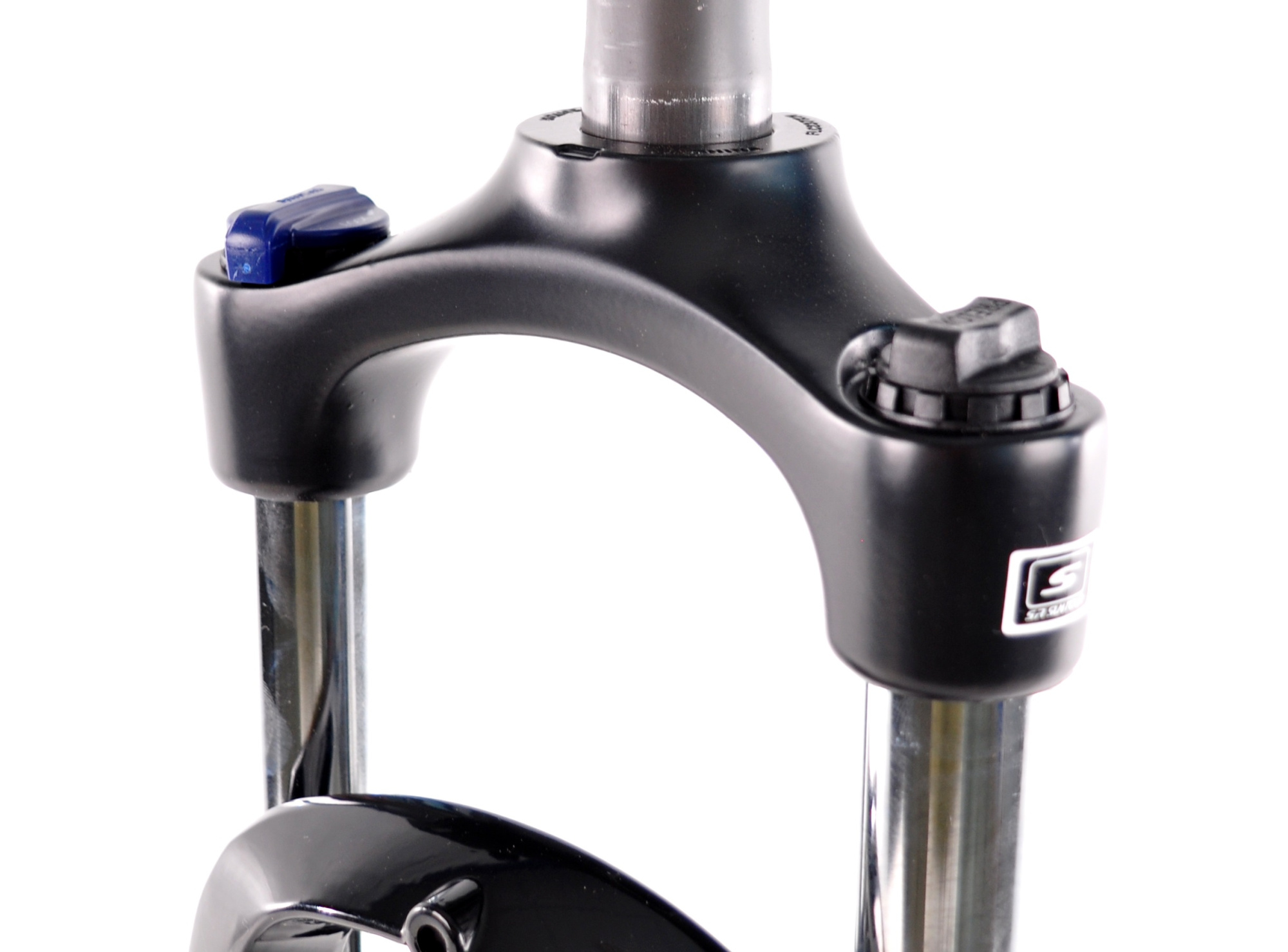 Вилка SR Suntour 27,5 XCТ-HLO DISK, 1-1/8'x255мм, хід:100мм, чорна