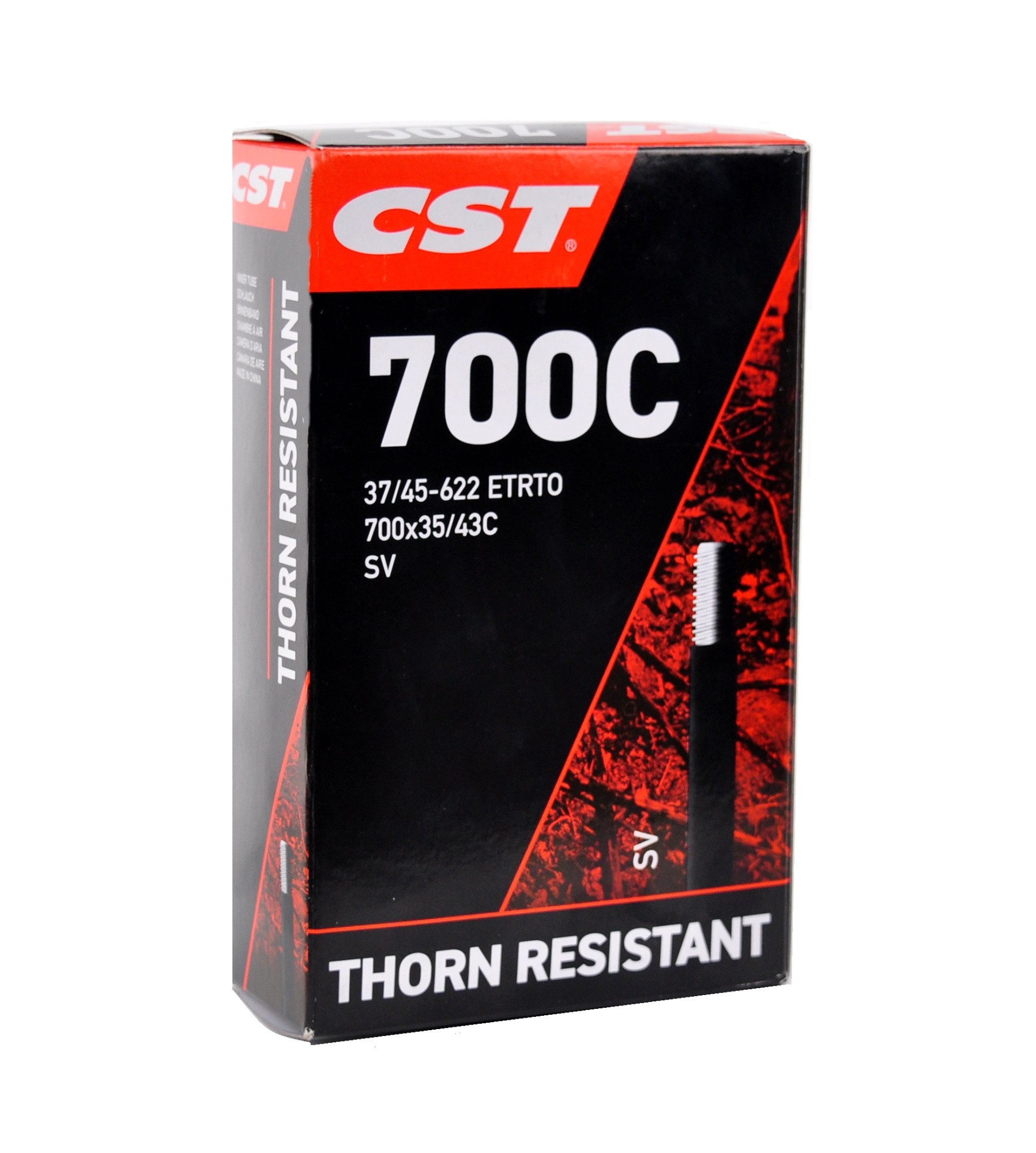 Камера CST 700х35/43C AV 35мм 'THORN RESISTANT'(антипрокол)