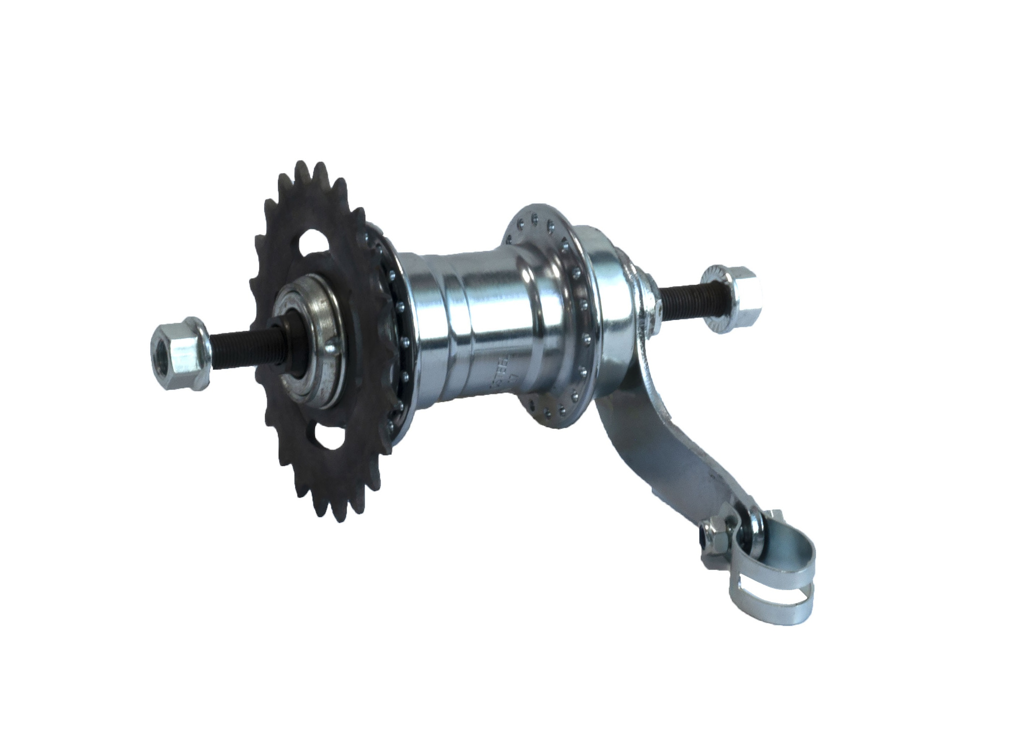 Втулка гальм. Velosteel СТ 14Gx36Н 22T, сріб., Чехія