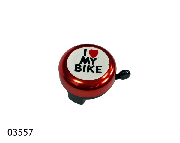 Дзвоник ПЛ/СТ ARDIS FLG-10 "I LOVE MY BIKE"